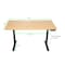 Uncaged Ergonomics RiseUpElectricStandingDesk48X30"BambooDesktopSitStandOffice, RU2bb48 RU2BB48 - alternate 3